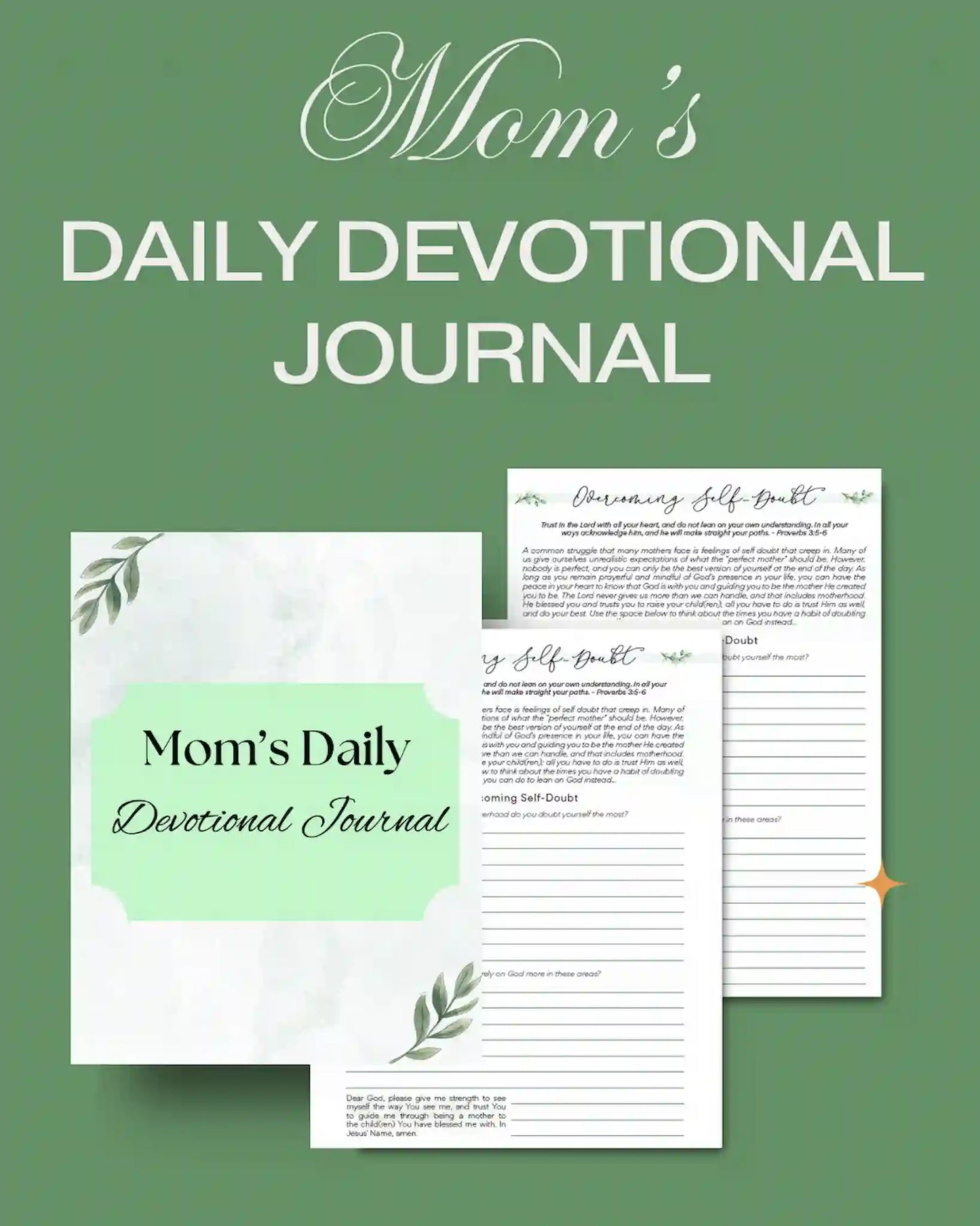 Printable Daily Devotional Journal for Moms